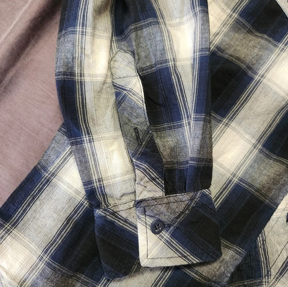 Men's‎ Chalc plaid button-down shirt size small - Picture 3 of 11